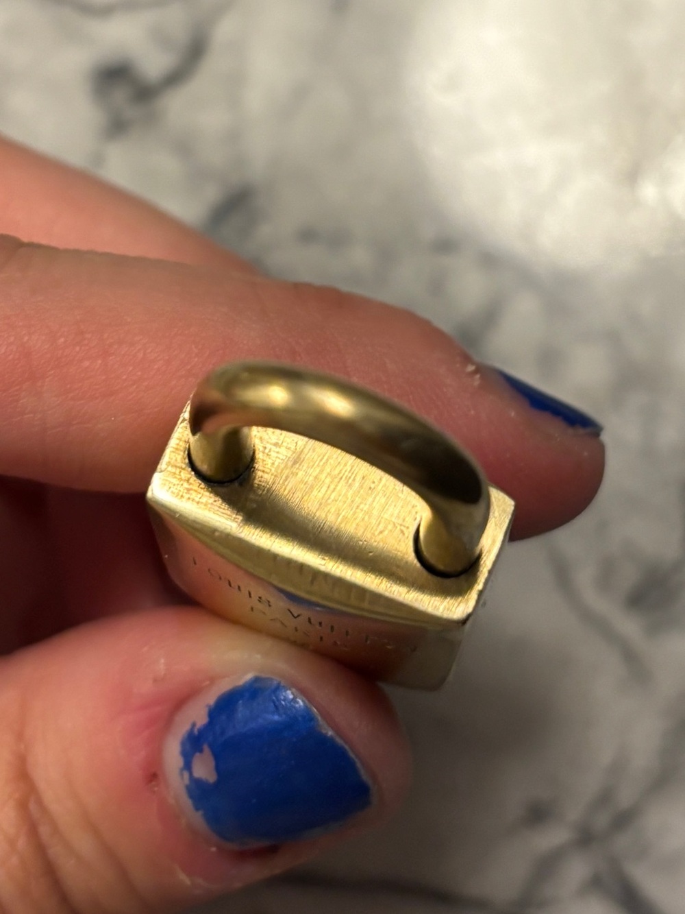 Vintage Louis Vuitton Rare 200 Series Lock and Key #230 with COA - Picture 7 of 11